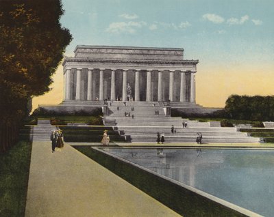 Washington DC: Lincoln Memorial von American Photographer (after)