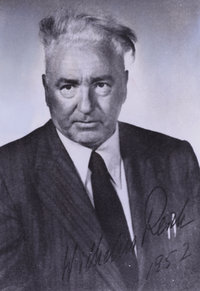 Wilhelm Reich, österreichischer Arzt und Psychoanalytiker von American Photographer (after)