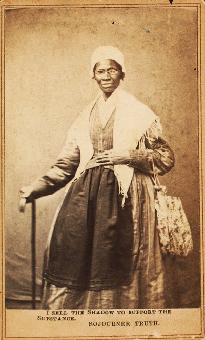 Carte de visite von Sojourner Truth, 1864 von American Photographer