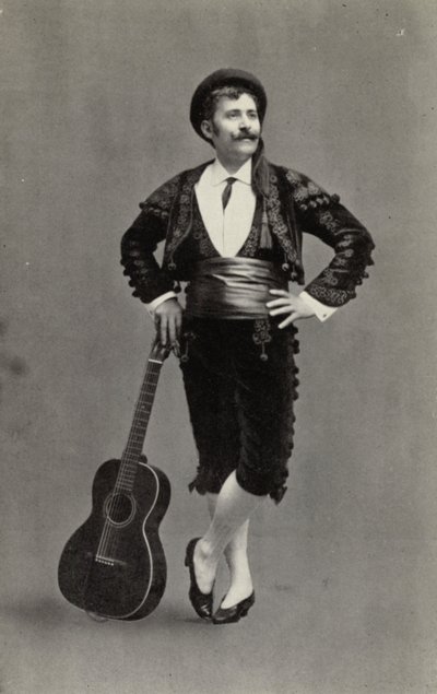 Guiseppe Campanari als Figaro in "Der Barbier von Sevilla" von American Photographer