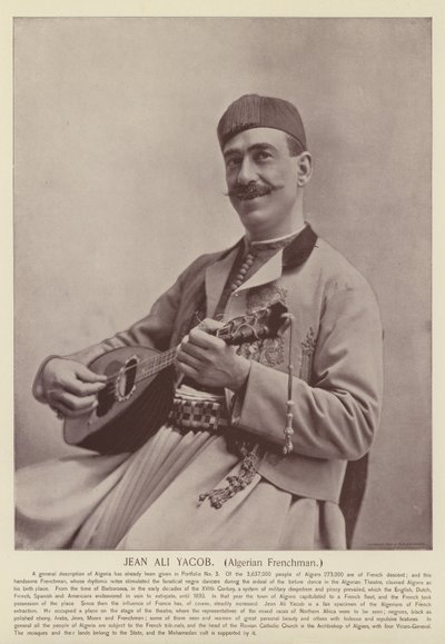 Jean Ali Yacob, Algerischer Franzose von American Photographer