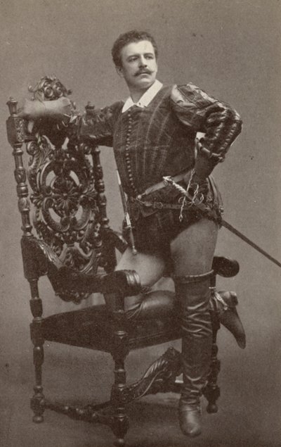 Jean de Reszke als Raoul in "Les Huguenots" von American Photographer
