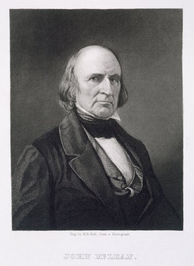 John McLean, graviert von Henry Bryan Hall nach einem Foto von American Photographer