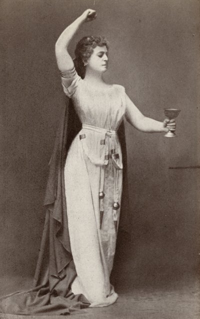 Lilli Lehmann als Isolde in "Tristan und Isolde" von American Photographer