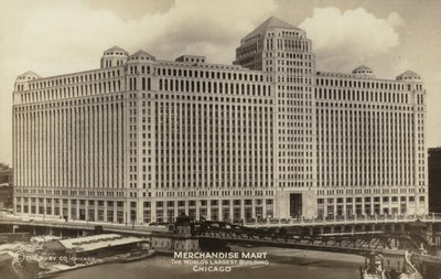 Merchandise Mart, das größte Gebäude der Welt, Chicago, Illinois, USA von American Photographer