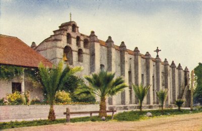 Mission San Gabriel bei Los Angeles von American Photographer