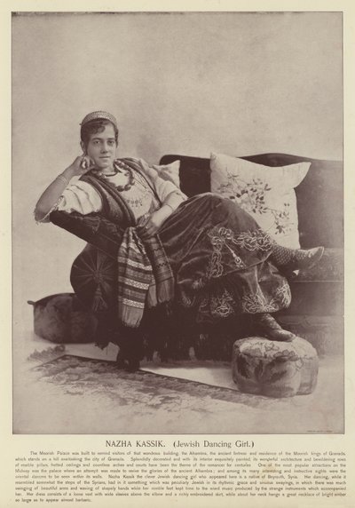Nazha Kassik, Jüdische Tänzerin von American Photographer