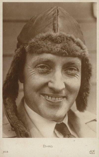 Richard E Byrd, amerikanischer Marineoffizier, Flieger und Entdecker von American Photographer