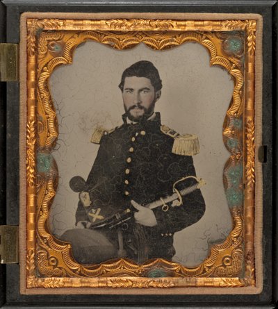 Zweiter Leutnant Henry W. Hayden, 1863 von American Photographer