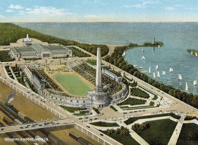 Soldiers Field und Field Museum an der Seefront von American Photographer