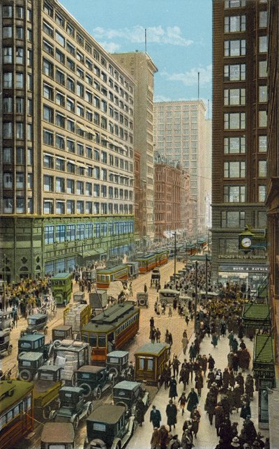 State und Madison Streets, die belebteste Ecke der Welt von American Photographer