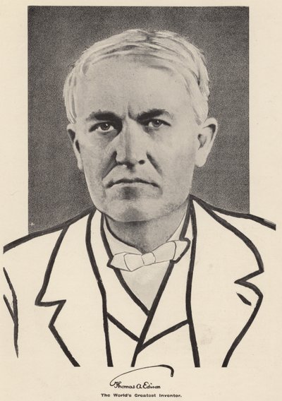 Thomas Edison von American Photographer