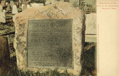 Grab des Kapitäns der Mayflower, Plymouth, Massachusetts von American Photographer