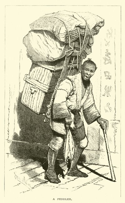 Ein Hausierer von American School
