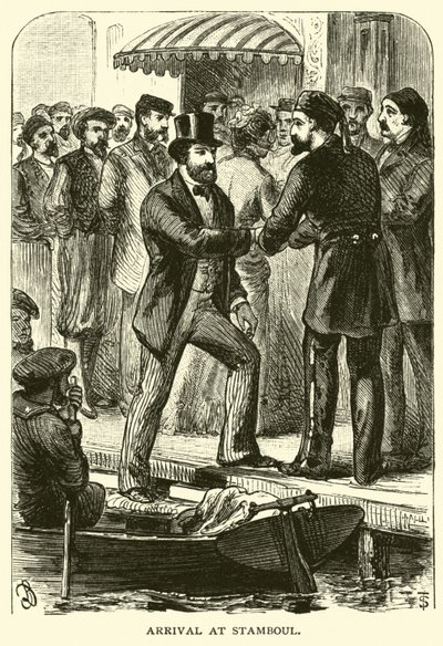 Ankunft in Stamboul von American School