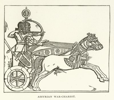 Assyrischer Kriegswagen von American School