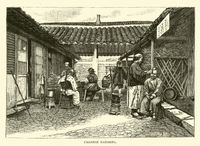 Chinesische Friseure von American School