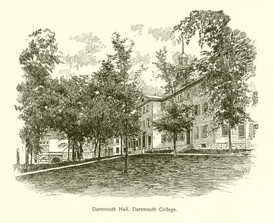 Dartmouth Hall, Dartmouth College von American School
