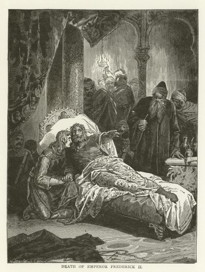 Tod von Kaiser Friedrich II. von American School