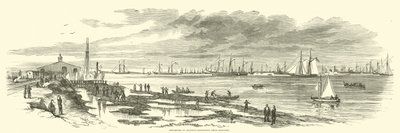 Abfahrt der Dupont-Expedition von Beaufort, Januar 1863 von American School
