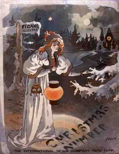 Figaro Illustre Weihnachtsausgabe, veröffentlicht von The International News Company, New York von American School