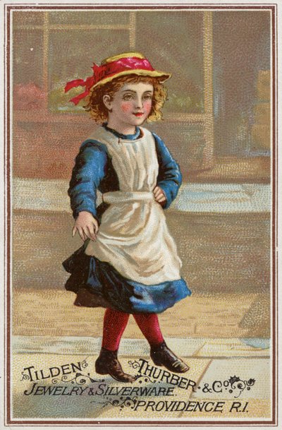 Mädchen, das verspielt Seil springt von American School