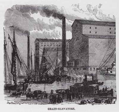 Getreidesilos von American School