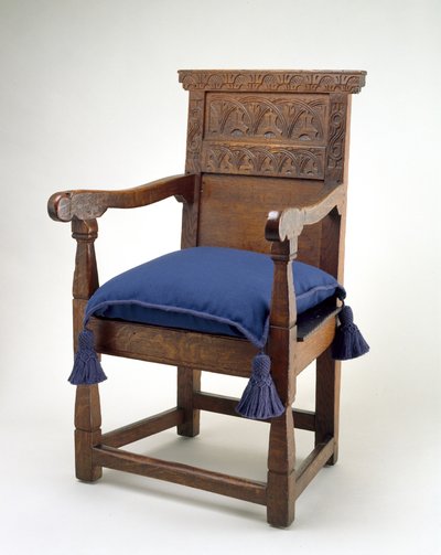 Großer Stuhl, Essex County, Massachusetts, 1640-85 von American School