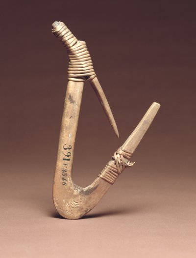 Heilbutthaken, um 1800 von American School