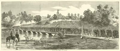 Hanover Fähre, Überquerung des Pamunkey, Juni 1864 von American School