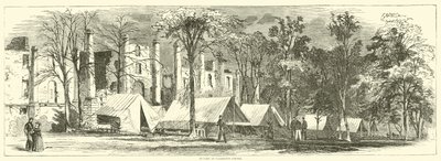 Im Lager bei Warrenton Springs, Oktober 1863 von American School