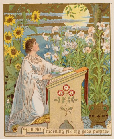 Am Morgen setze dir ein gutes Ziel von American School