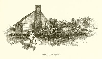 Jacksons Geburtsort von American School