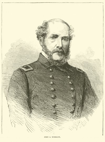 John A. Winslow, Januar 1863 von American School