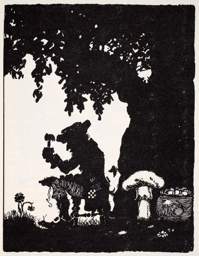 Leprechaun, aus Der Weltführer zu Gnomen, Feen, Elfen und anderen kleinen Leuten von Thomas Keightley (1789-1872) veröffentlicht 1880 von American School