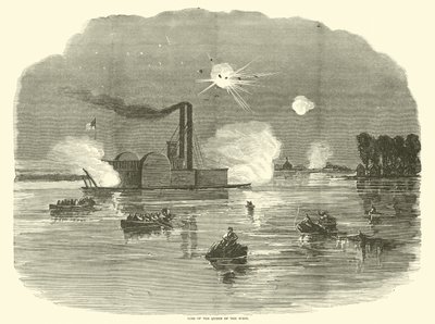Verlust der Queen of the West, Februar 1863 von American School