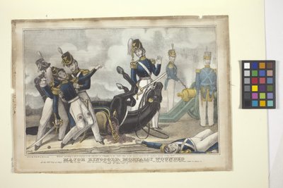Major Ringgold, tödlich verwundet von American School
