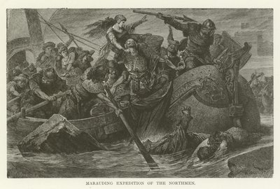 Plünderungsexpedition der Nordmänner von American School