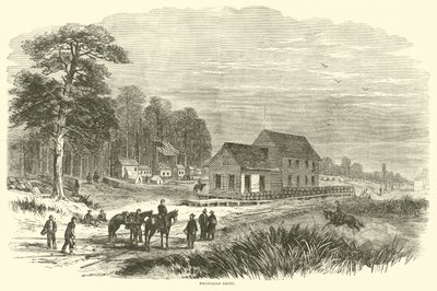 Pocotaligo Depot, Januar 1865 von American School