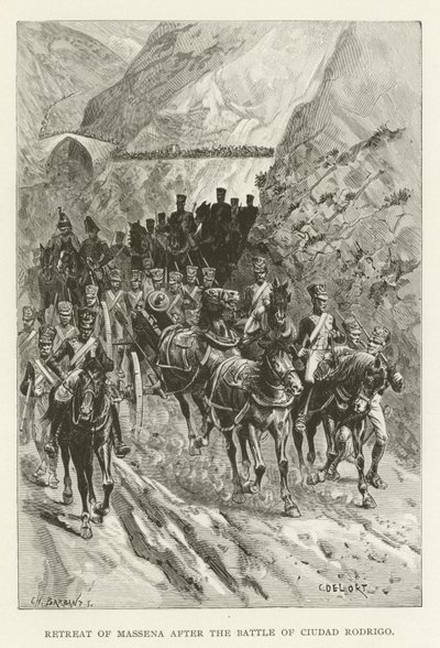 Rückzug von Masséna nach der Schlacht von Ciudad Rodrigo von American School