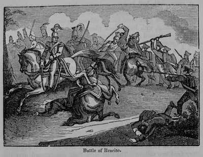 Die Schlacht von Bracito, Illustration aus 