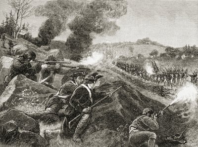 Der britische Rückzug von Lexington, aus 