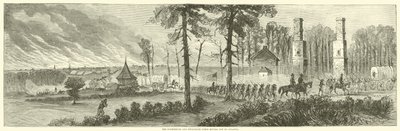 Das Vierzehnte und Zwanzigste Korps verlassen Atlanta, November 1864 von American School