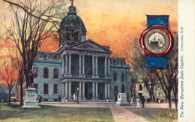 Das New Hampshire State Capitol, Concord, New Hampshire von American School