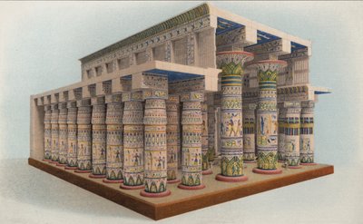 Der Tempel von Karnak, Ägypten von American School