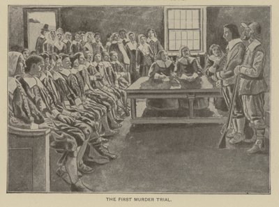 Der erste Mordprozess in Neuengland von American School