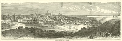 Vicksburg von den Hügeln im Hinterland, Mai 1863 von American School