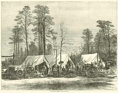 Werkstätten, Armee des Potomac, Mai 1864 von American School