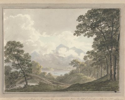 Ansichten in England, Schottland und Wales: Flüchtiger Effekt auf Skodow und c., bei der Rückkehr vom Fall von Lowdoor, 30. Juli 1805 von Amos Green