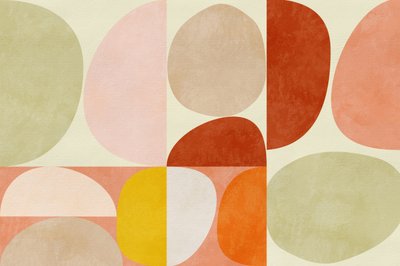 Pastellgeometrie von Ana Rut Bre